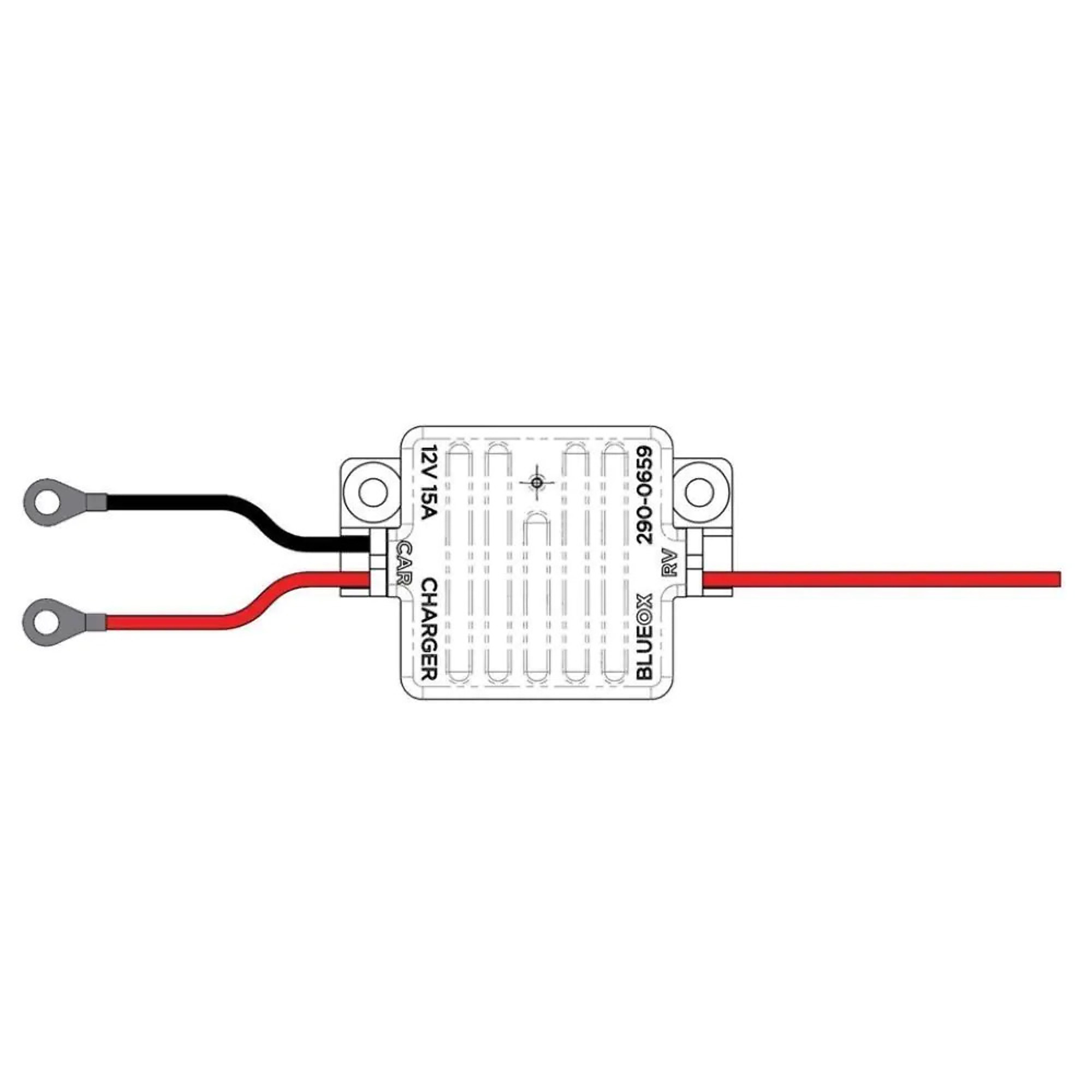 Blue Ox Towed Vehicle Charge Line Kit — 12 Volt, Model# BX88453